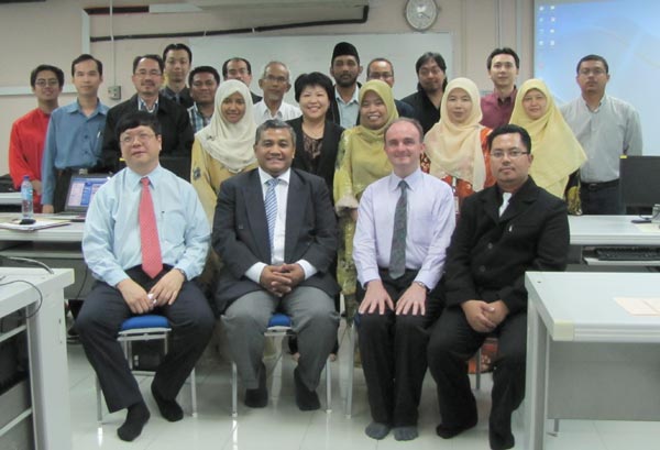 John Larkin and the AKEPT Workshop Participants Malaysia 