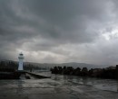 Storm clouds over Wollongong