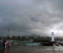 Storm clouds over Wollongong