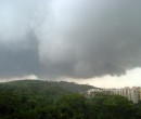 Storm over Bukit Gombak, Singapore