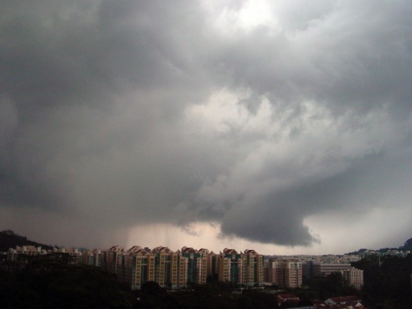 Storm over Hillview, Singapore