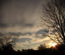 Clouds at sunset