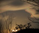 Nacreous clouds