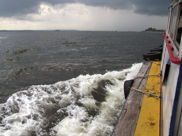 Approaching Changi, Singapore