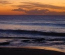 Sunrise at North Wollongong Beach, NSW.