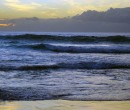 Sunrise at North Wollongong Beach, NSW.