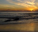 Sunrise at North Wollongong Beach, NSW.