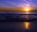 Sunrise at North Wollongong Beach, NSW.