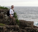 Darcy surveys the coast of Kiama