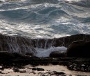 Coastal rock platform Kiama NSW