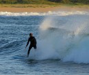 Surfer at the Boneyard