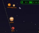 Star Walk view of planets