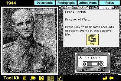Prisoner of War HyperCard stack