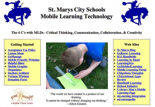 St Marys Schools Mobile Learning Technology