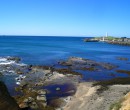 Rock platform near North Wollongong Beach NSW