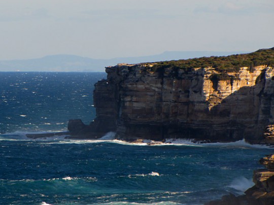 Rugged coastline of the Royal National Park NSW