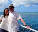 John and Shao Ping at Agincourt Reef Great Barrier Reef Queensland