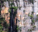 Waterfall in Upper Kangaroo Valley from Warris Chair Lookout in Budderoo National Park