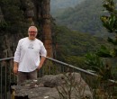 Darcy Moore at Warris Chair Lookout in Budderoo National Park