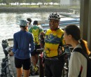 On the jetty at Changi Village, Singapore