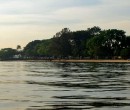 The journey on the bumboat from Changi Village to Pengerang