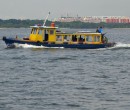 Bum boat returning to Changi Jetty