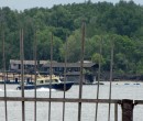 Looking towards Johor, Malaysia ~ Straits of Johor ~ Singaporean Patrol Boat