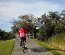 Riding through east Corrimal