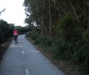 Riding through east Corrimal