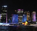 Sydney buildings illuminated