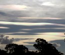 Iridescent clouds over the Illawarra