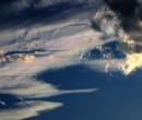 Iridescent clouds over the Illawarra