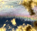 Iridescent clouds over the Illawarra